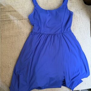 HALARA Blue Midi Dress